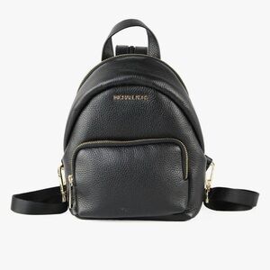 Michael Kors Black Leather Erin Small Convertible Women’s Backpack